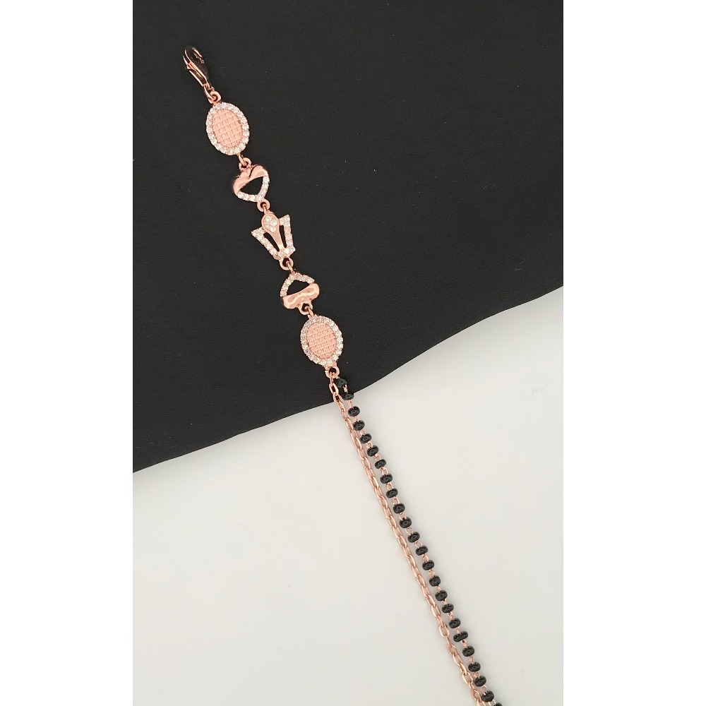925 Silver Design Mangalsutra Bracelet - Image 2