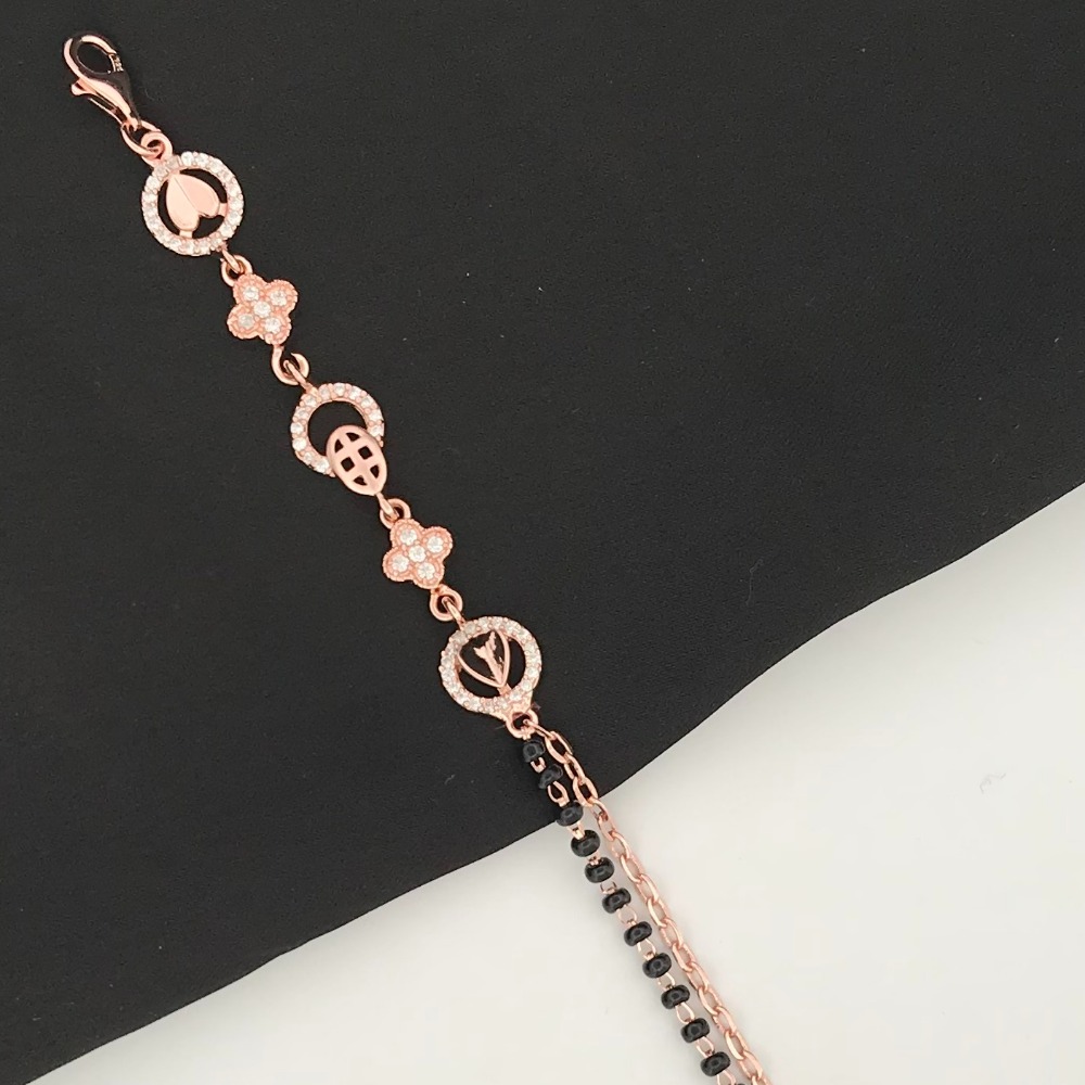 925 Silver Designer Mangalsutra Bracelet