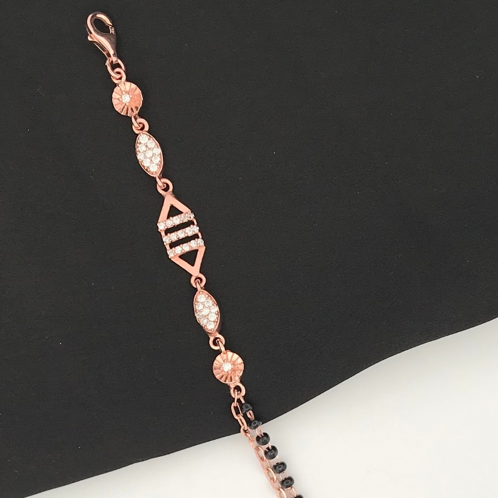 925 Silver Elegant Design Mangalsutra Bracelet