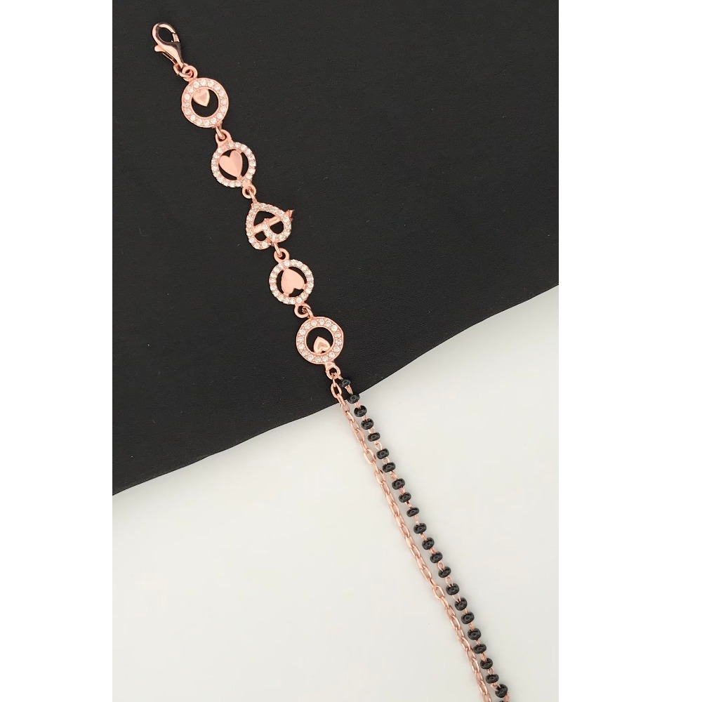 925 Silver Elegant Mangalsutra Bracelet - Image 2