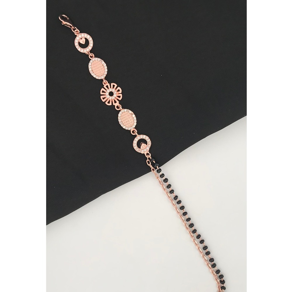 925 Silver Elegant Mangalsutra Bracelet - Image 2