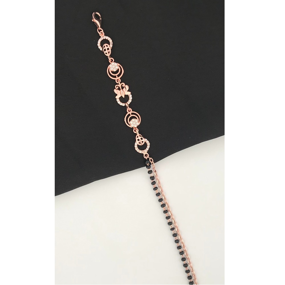 925 Silver Beautiful Mangalsutra Bracelet - Image 2