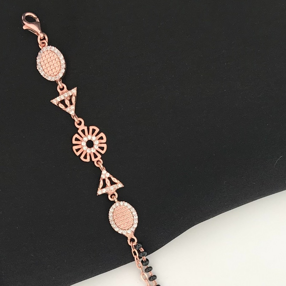 925 Silver Mangalsutra Bracelet