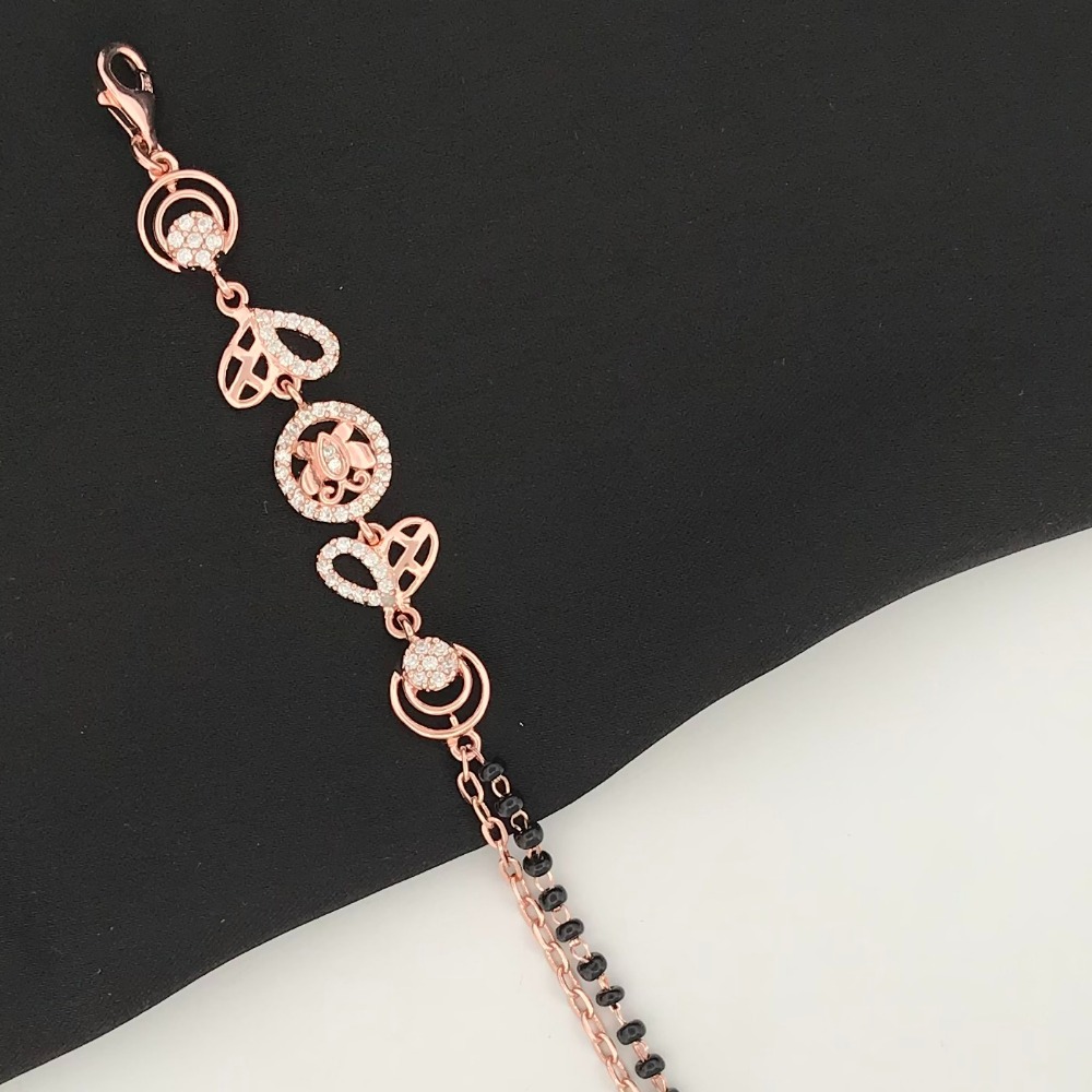 925 Silver Mangalsutra Bracelet