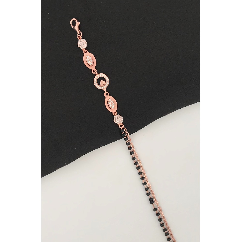 925 Silver Design Mangalsutra Bracelet - Image 2