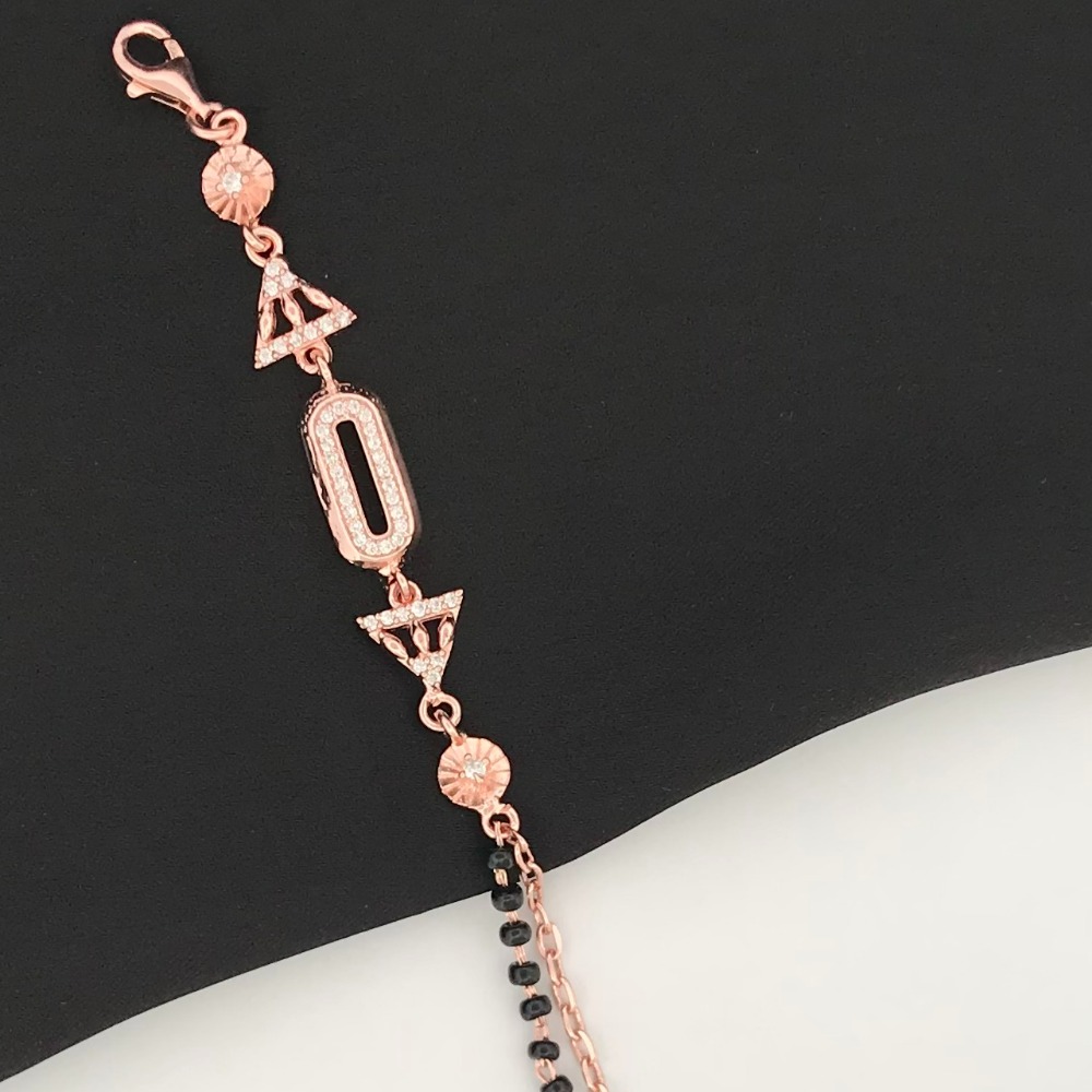 925 Silver Beautiful Design Mangalsutra Bracelet