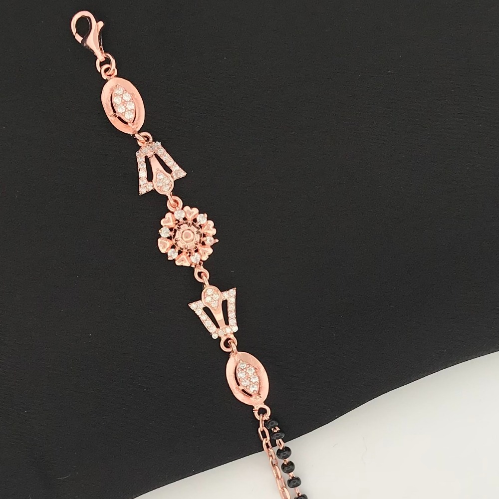 925 Silver Unique Design Mangalsutra Bracelet