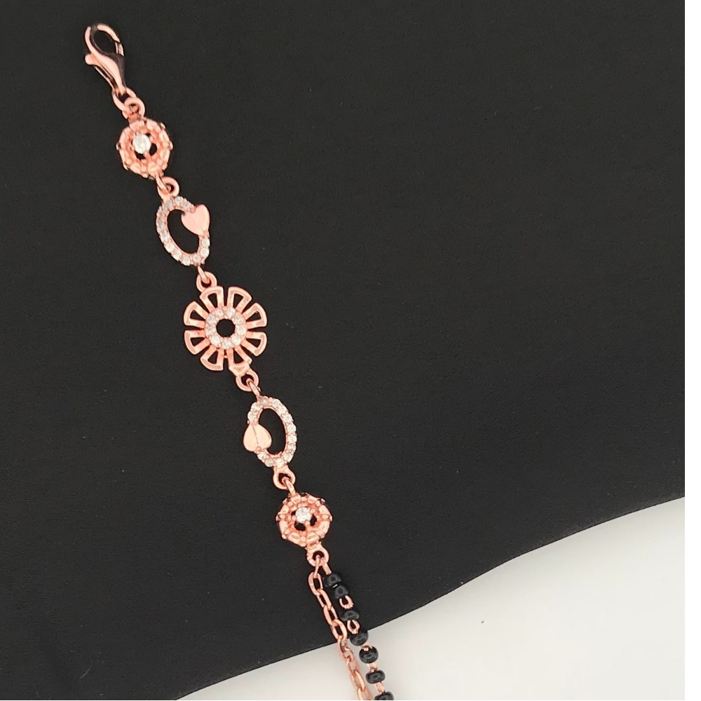 925 Silver Antique Design  Mangalsutra Bracelet