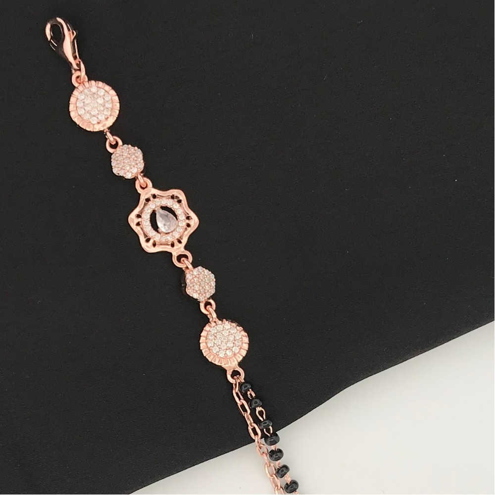 925 Silver Beautiful Design Mangalsutra Bracelet