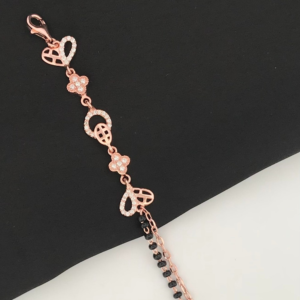 925 Silver Unique Design Mangalsutra Bracelet