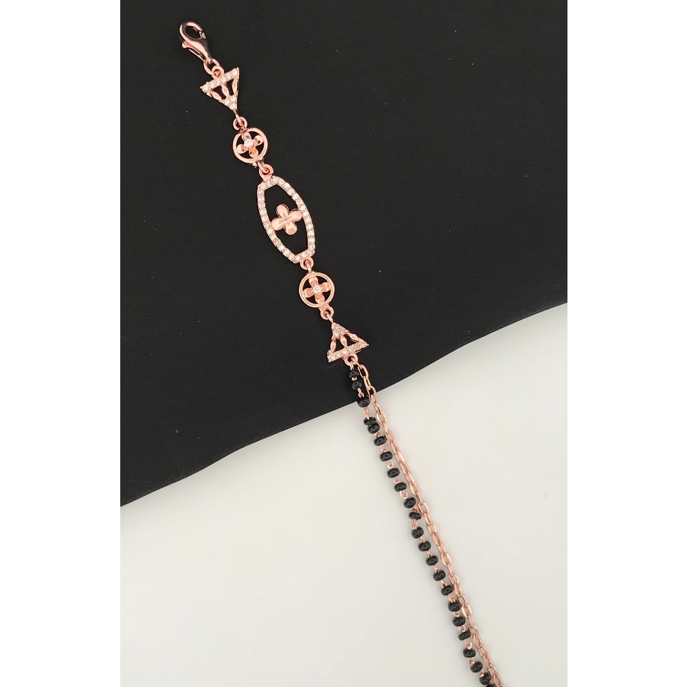 925 Silver Design Mangalsutra Bracelet - Image 2