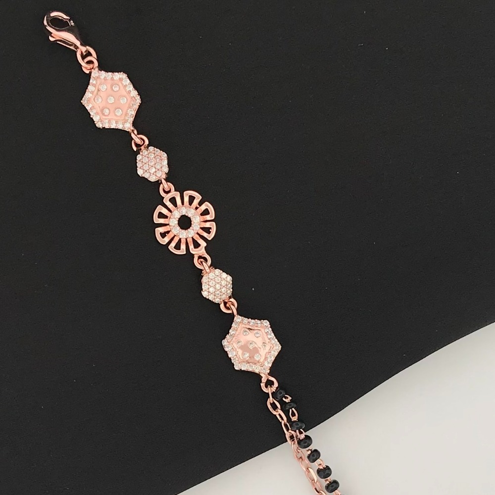 925 Silver Mangalsutra Bracelet