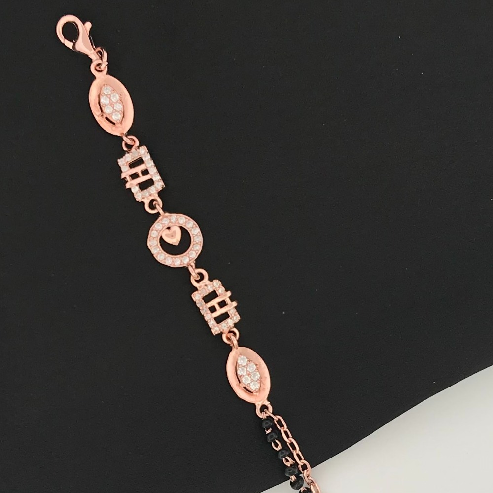 925 Silver Beautiful Design Mangalsutra Bracelet