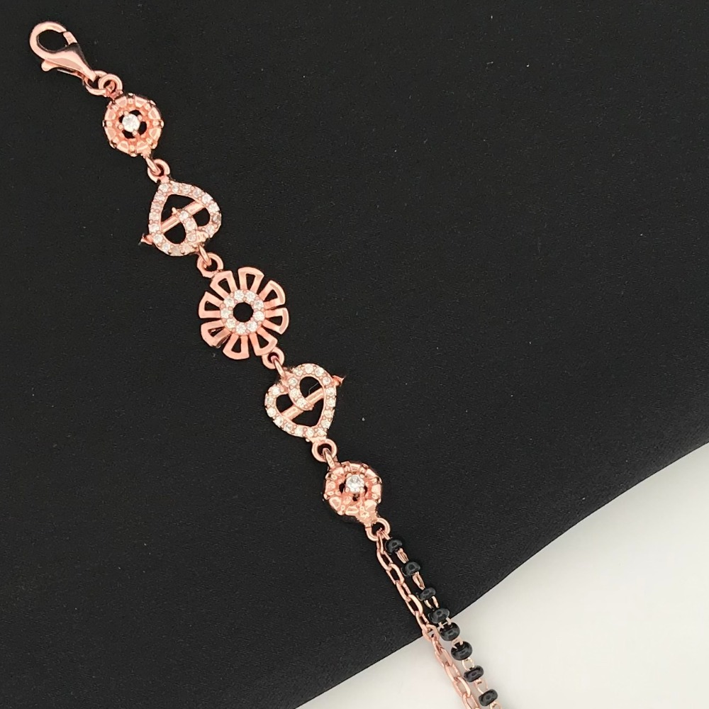 925 Silver Mangalsutra Bracelet
