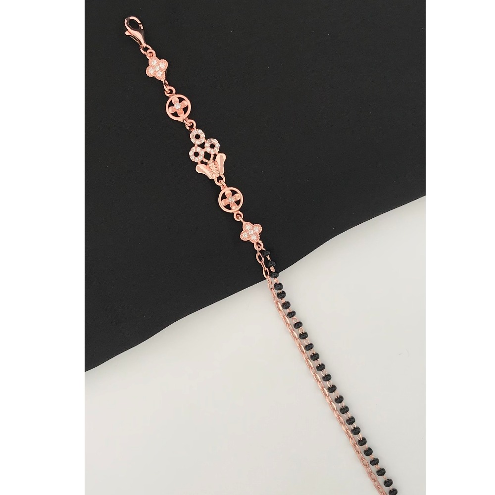 925 Silver Elegant Design Mangalsutra Bracelet - Image 2