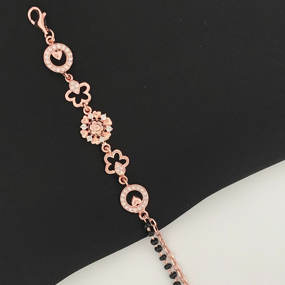 925 Silver Unique Design Mangalsutra Bracelet