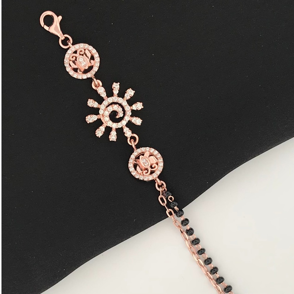 925 Silver Elegant Design Mangalsutra Bracelet