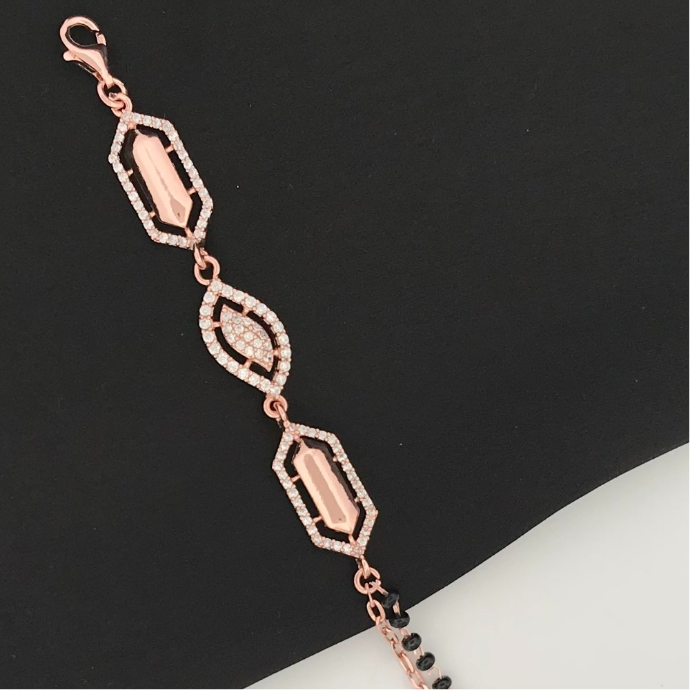 925 silver designer mangalsutra bracelet