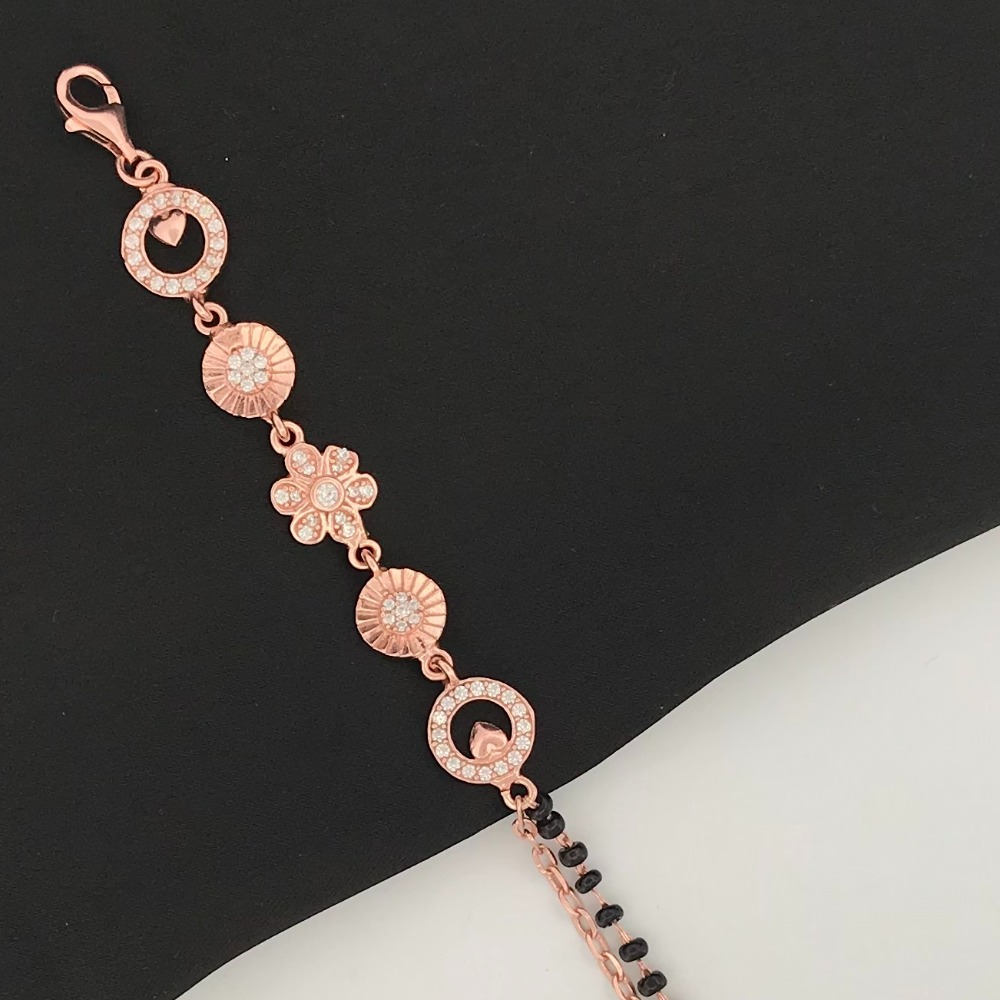 925 Silver Beautiful Design Mangalsutra Bracelet