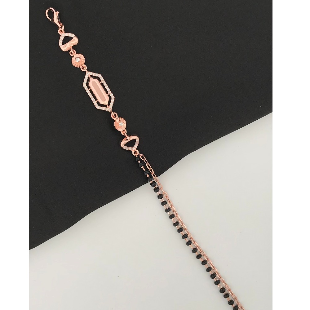 925 Silver Design Mangalsutra Bracelet - Image 2