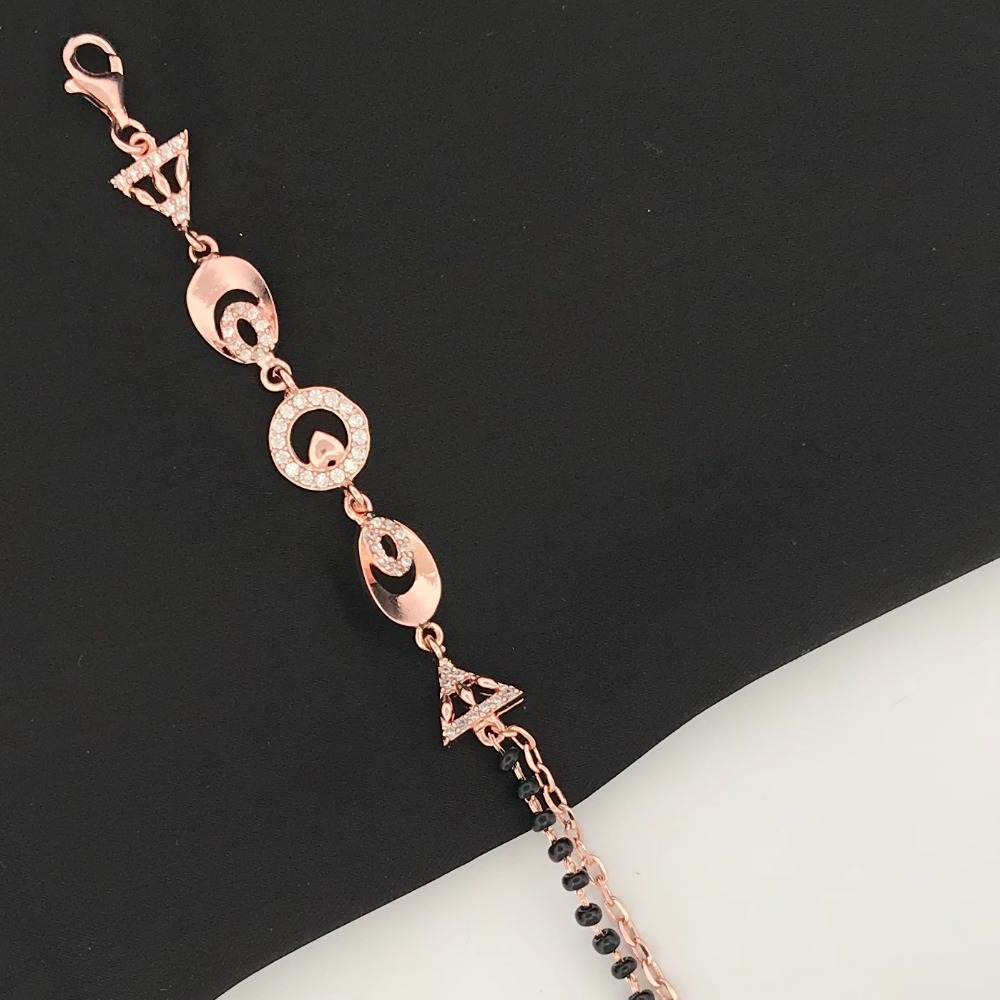 925 Silver Unique Mangalsutra Bracelet