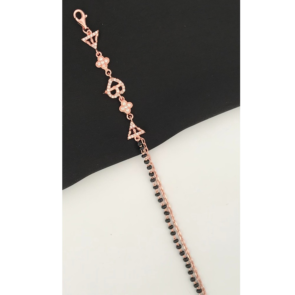 925 Silver Elegant Mangalsutra Bracelet - Image 2
