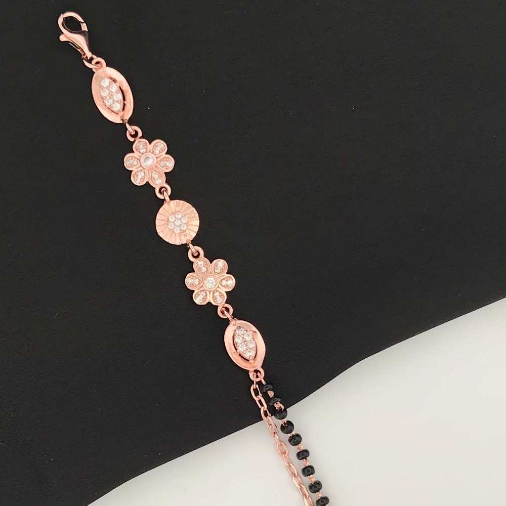 925 Silver Beautiful Design Mangalsutra Bracelet