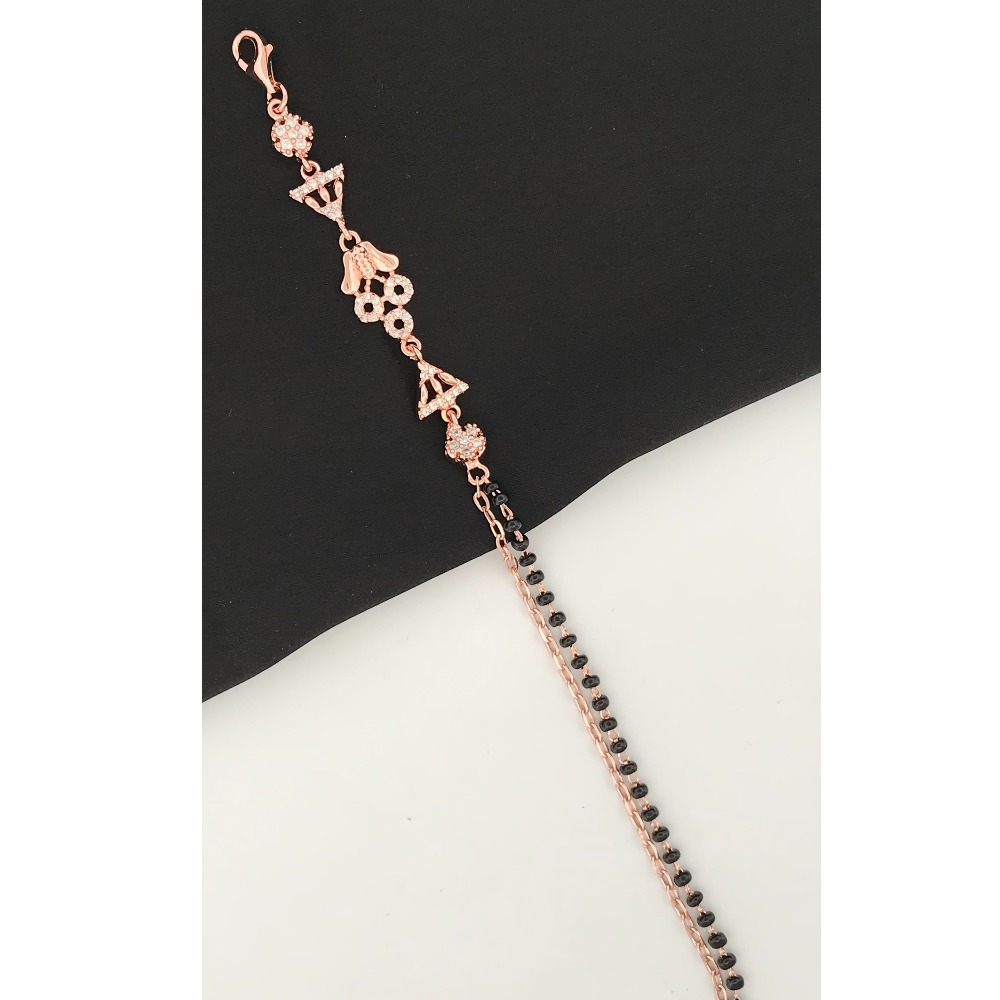 925 Silver Elegant Mangalsutra Bracelet - Image 2