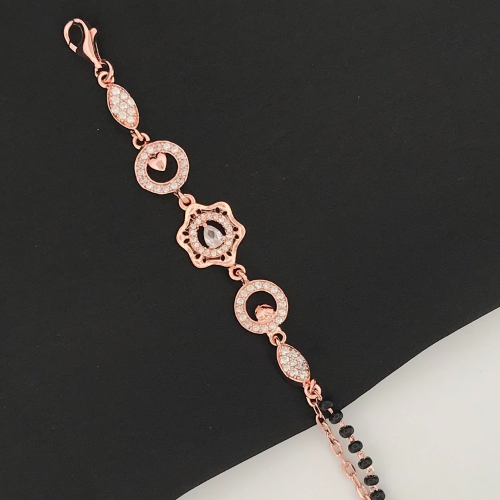 925 Silver Unique Design Mangalsutra Bracelet