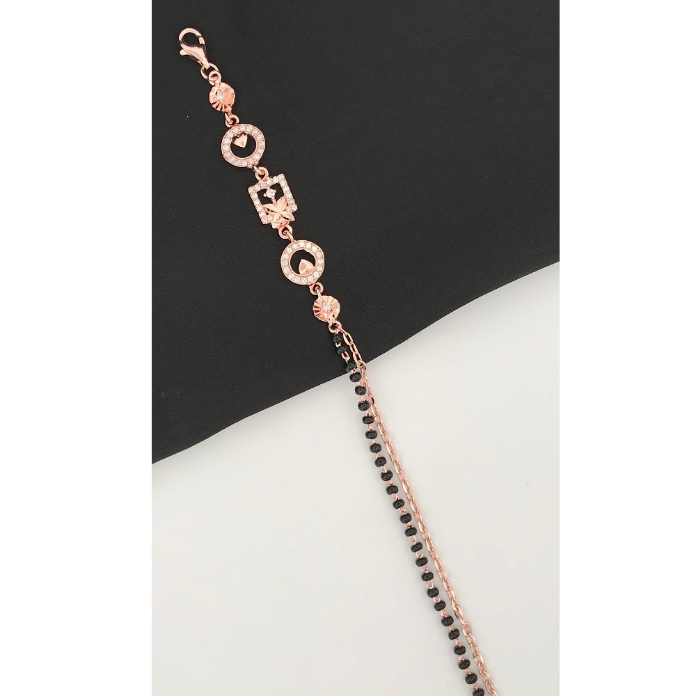 925 Silver Elegant Mangalsutra Bracelet - Image 2