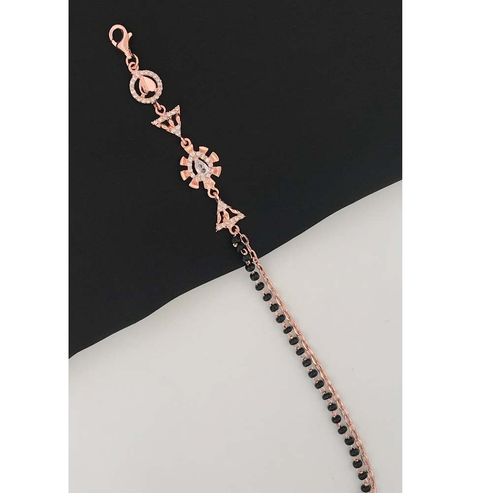 925 Silver Design Mangalsutra Bracelet - Image 2