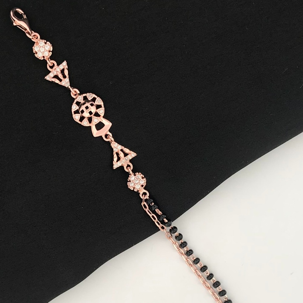 925 Silver Fancy Mangalsutra Bracelet