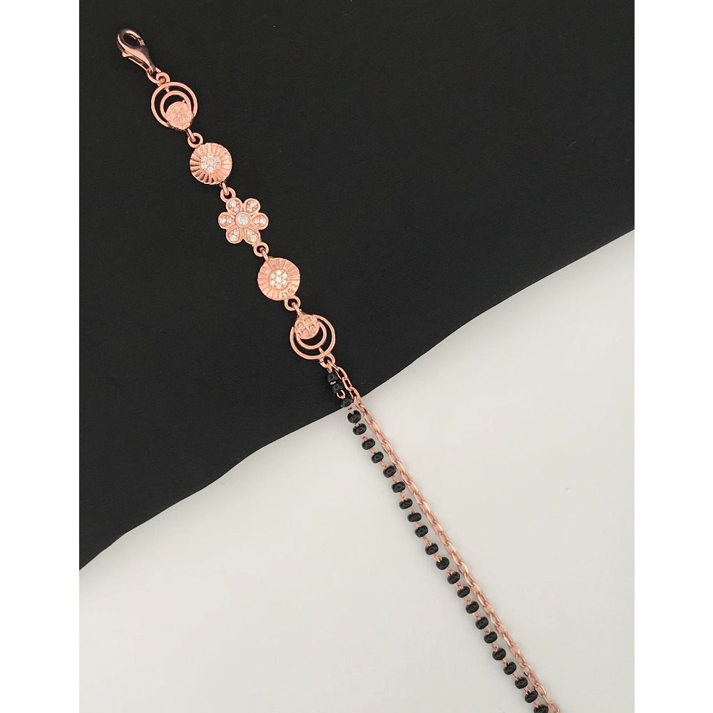925 Silver Design Mangalsutra Bracelet - Image 2
