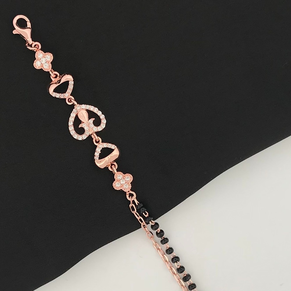 925 Silver Fancy Mangalsutra Bracelet