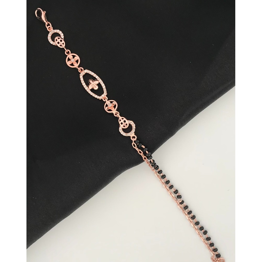 925 Silver Design Mangalsutra Bracelet - Image 2