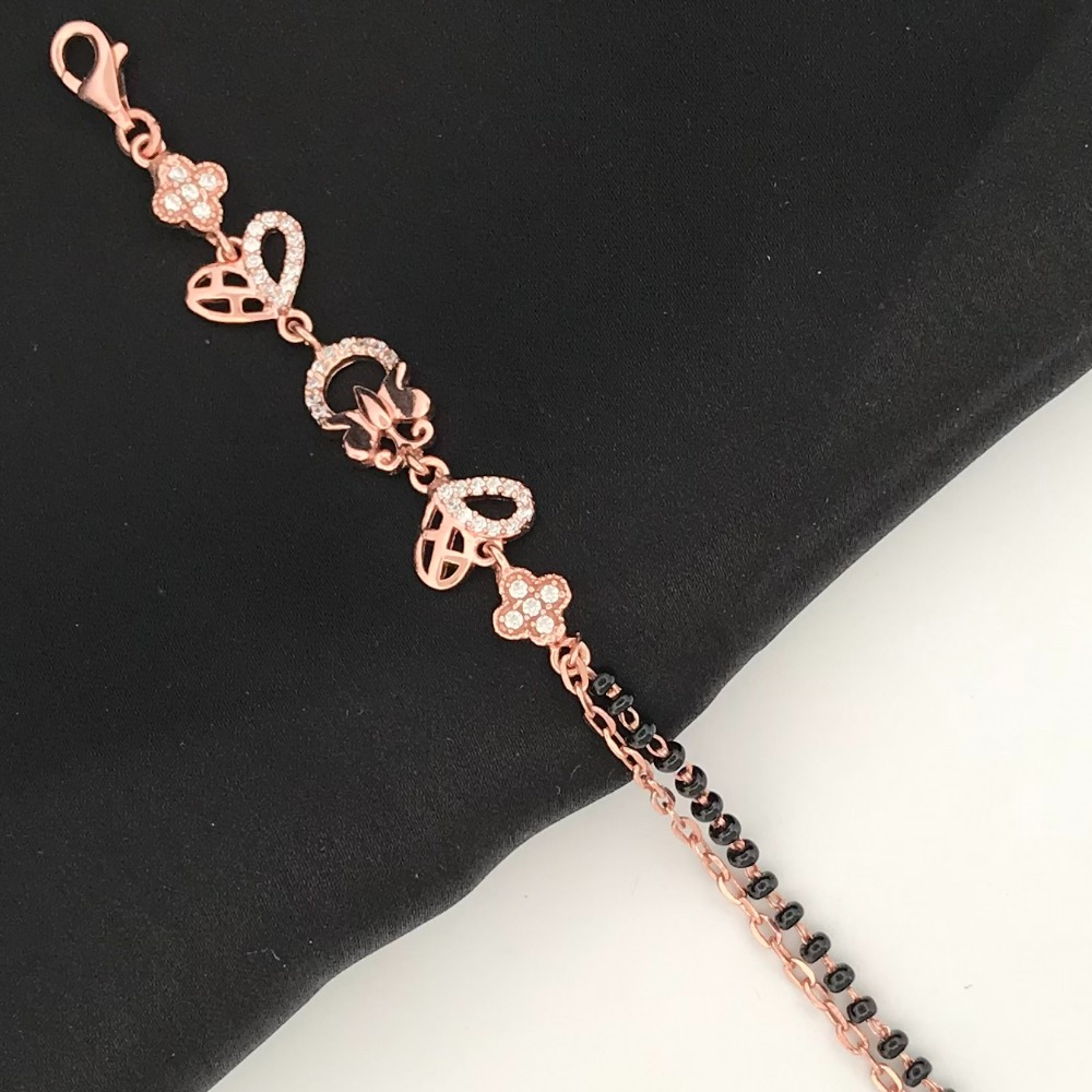 925 Silver Elegant Design Mangalsutra Bracelet