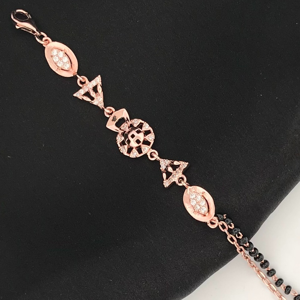 925 Silver Mangalsutra Bracelet