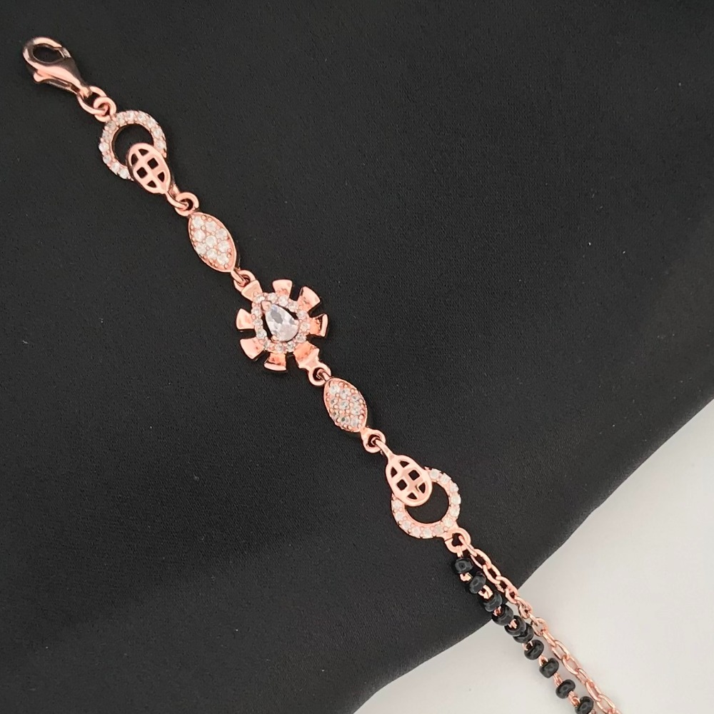 925 Silver Fancy Design Mangalsutra Bracelet