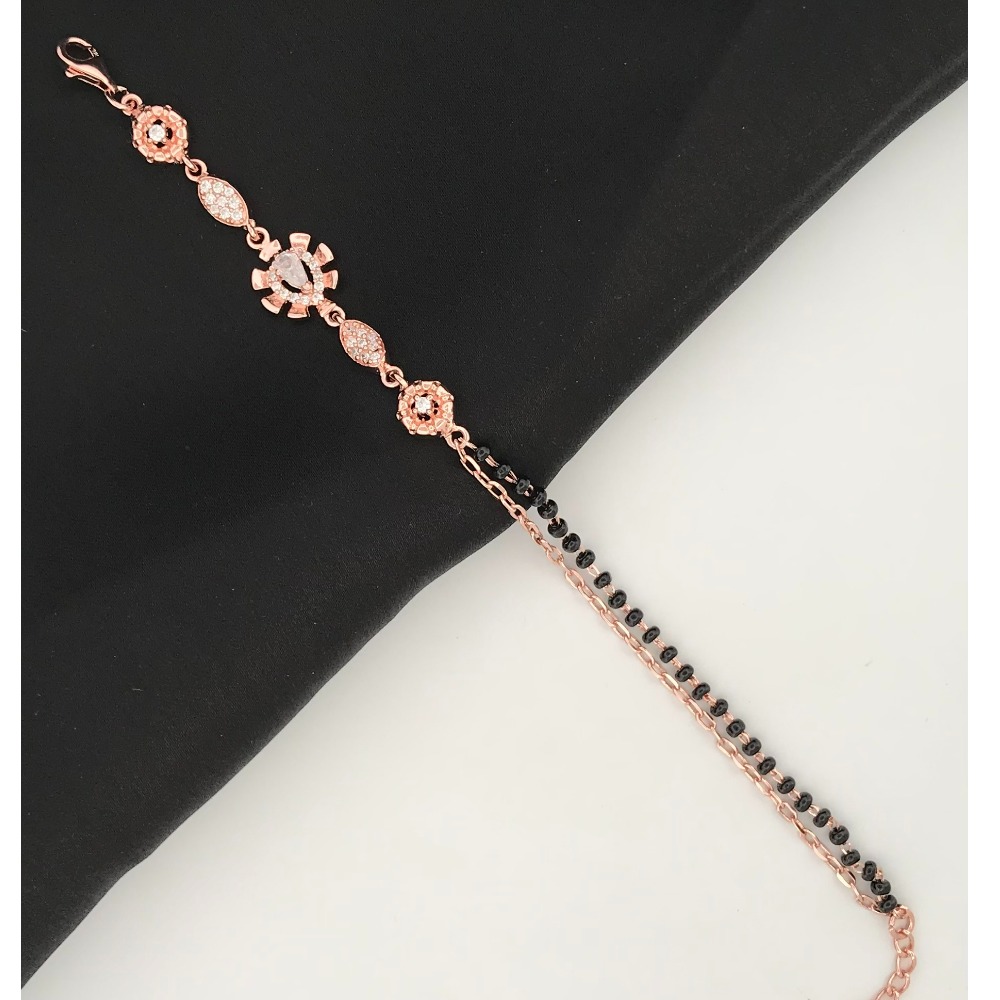 925 Silver Design Mangalsutra Bracelet - Image 2
