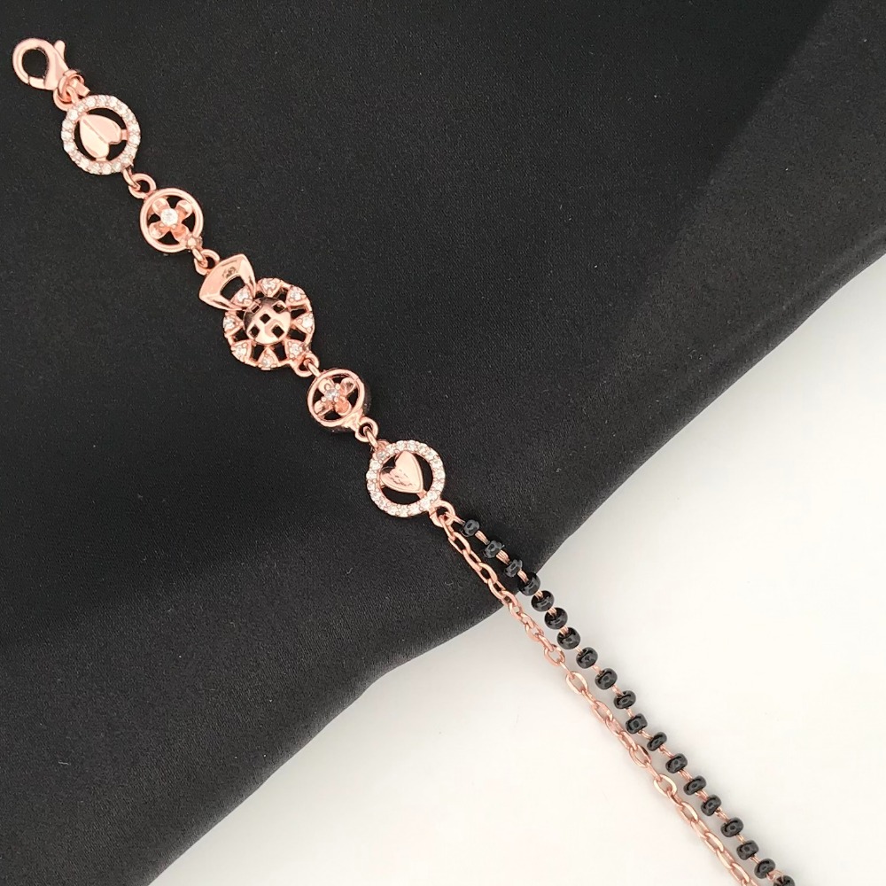 925 Silver Fancy Design Mangalsutra Bracelet
