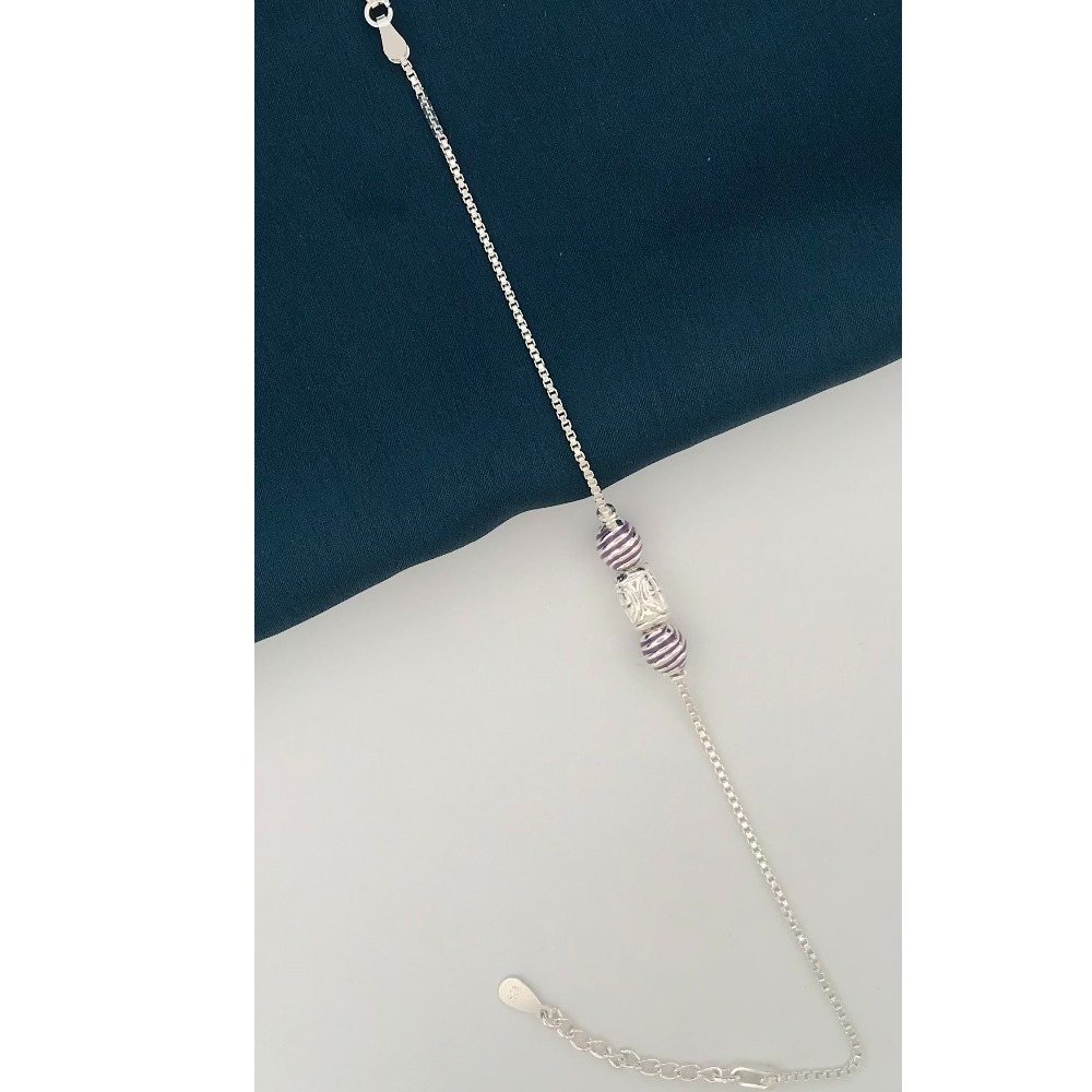 925 Silver Unique Design Rakhi For Bhai - Image 2