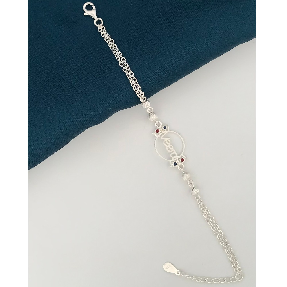 925 Silver Veera Rakhi - Image 2