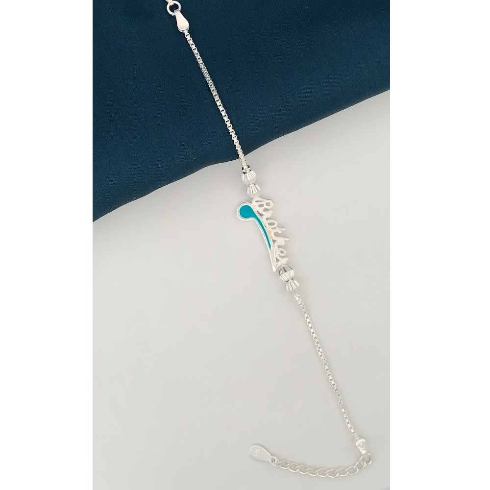 925 Silver Bhai Rakhi - Image 2