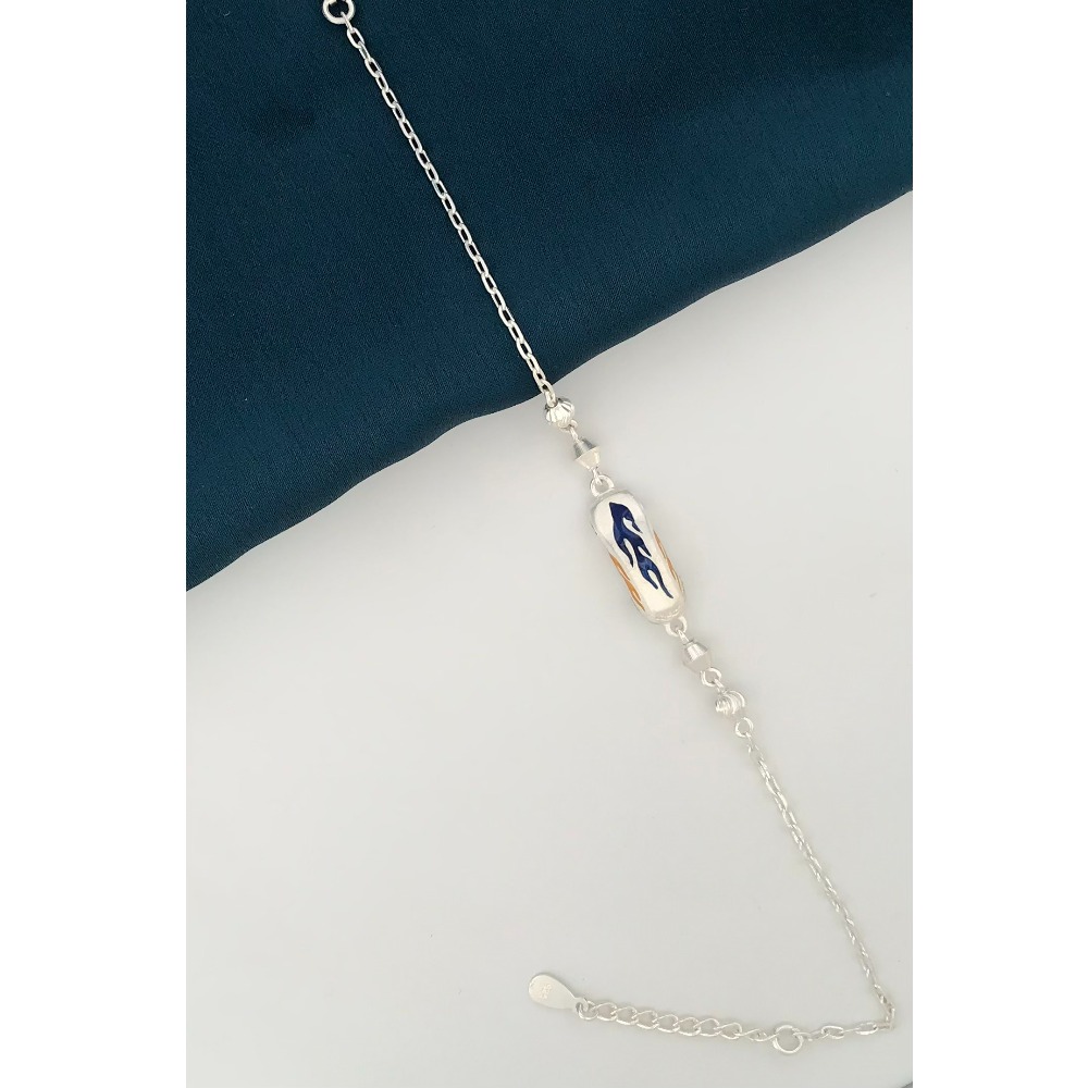 925 Silver Car Design Rakhi - Image 2
