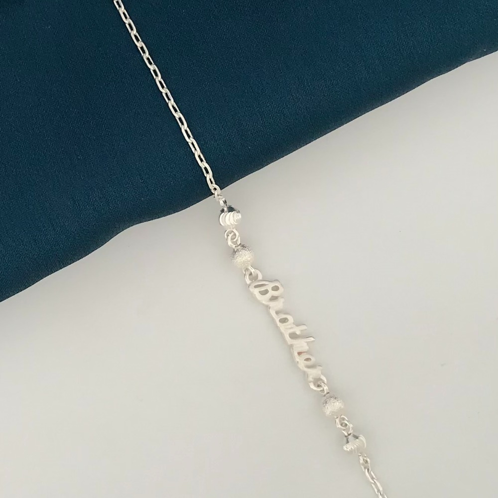925 Silver Brother Rakhi