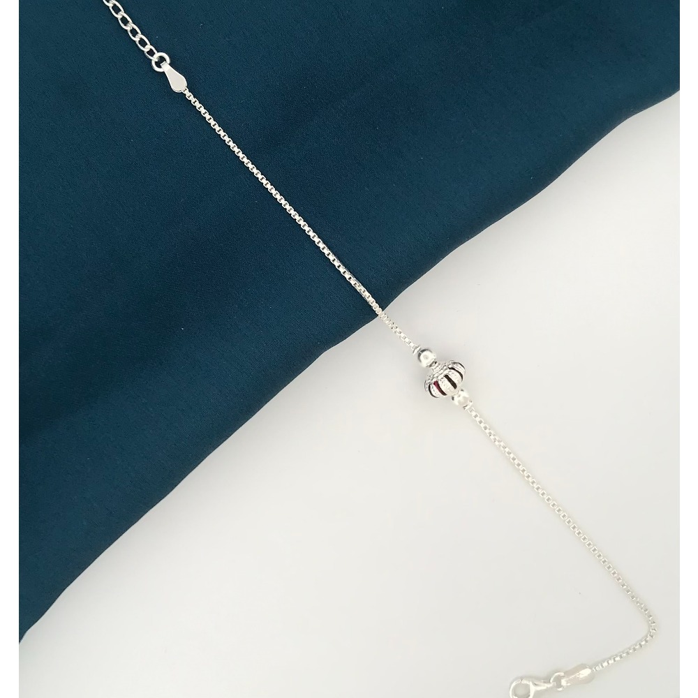 925 Silver Elegant Design Rakhi - Image 2