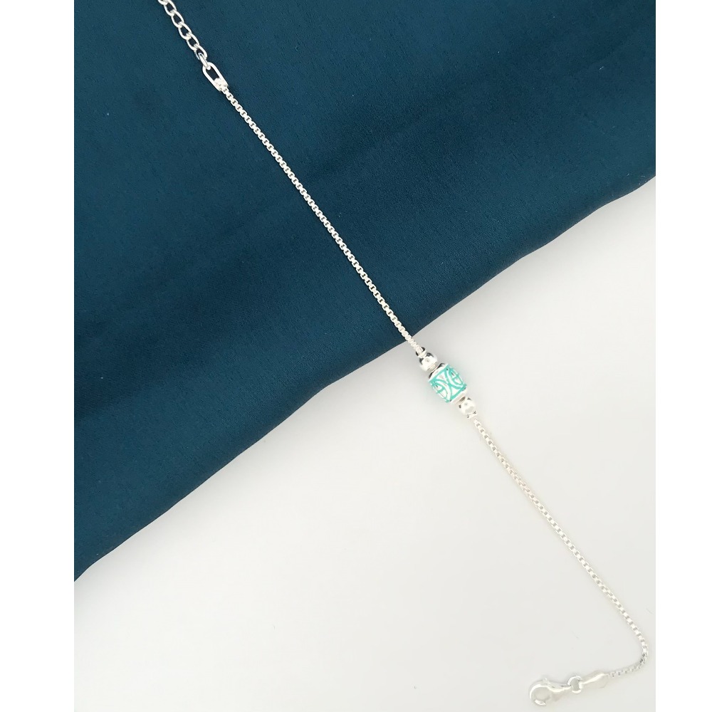 925 Silver Elegant Design Rakhi - Image 2