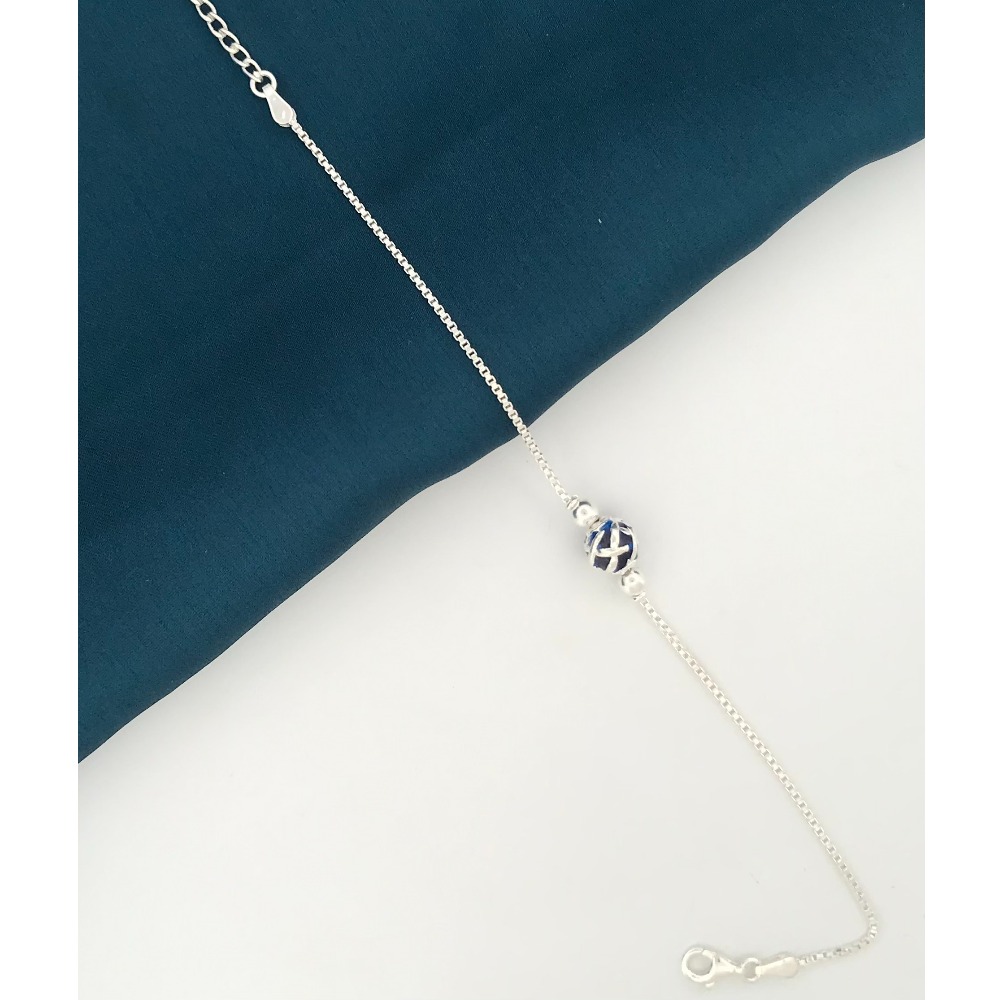 925 Silver Design Rakhi - Image 2