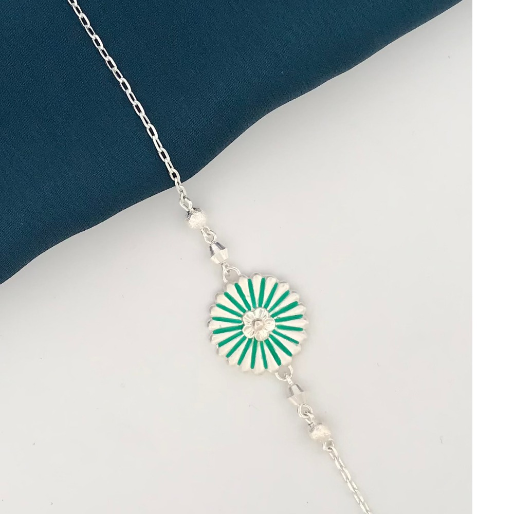 925 Silver Design Rakhi for Brother