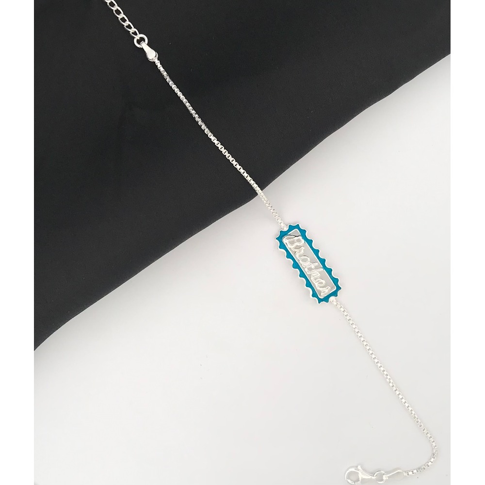 925 Silver Brother Rakhi